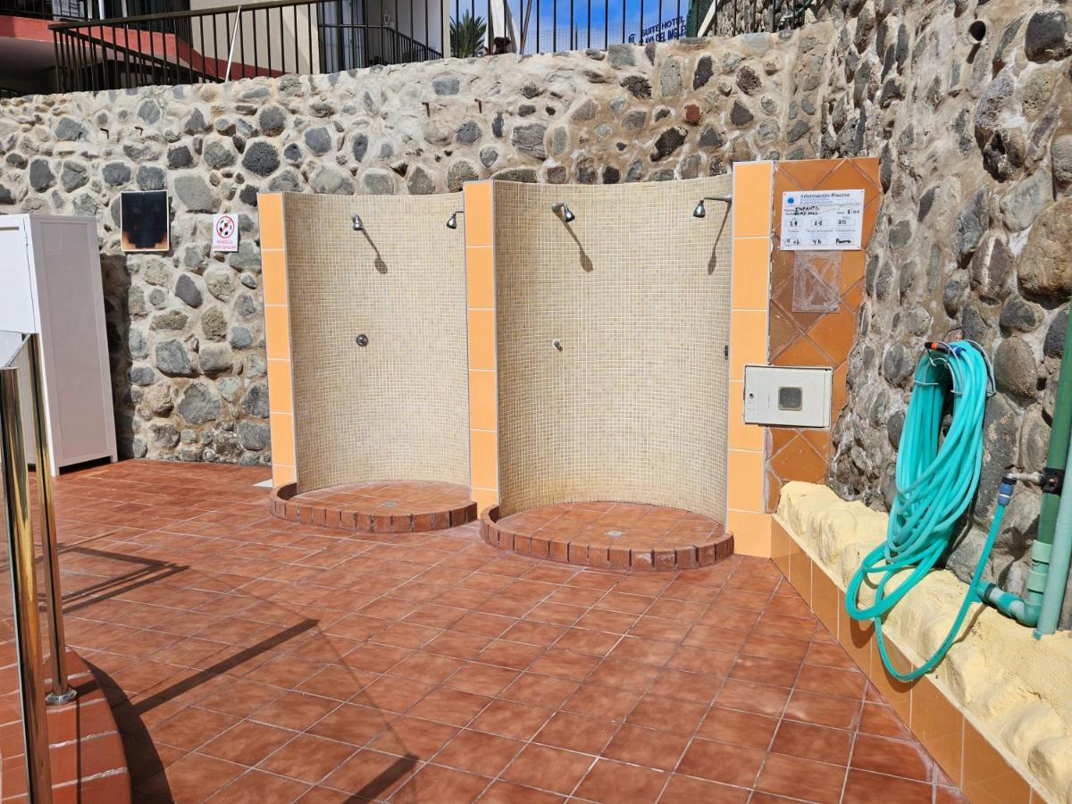 Ocean Front Cozy 2 Bedroom, 3 Beds Spacious- Netflix, Pool, Beach Lift & Fast Wifi Плайя-дель-Інглес Екстер'єр фото